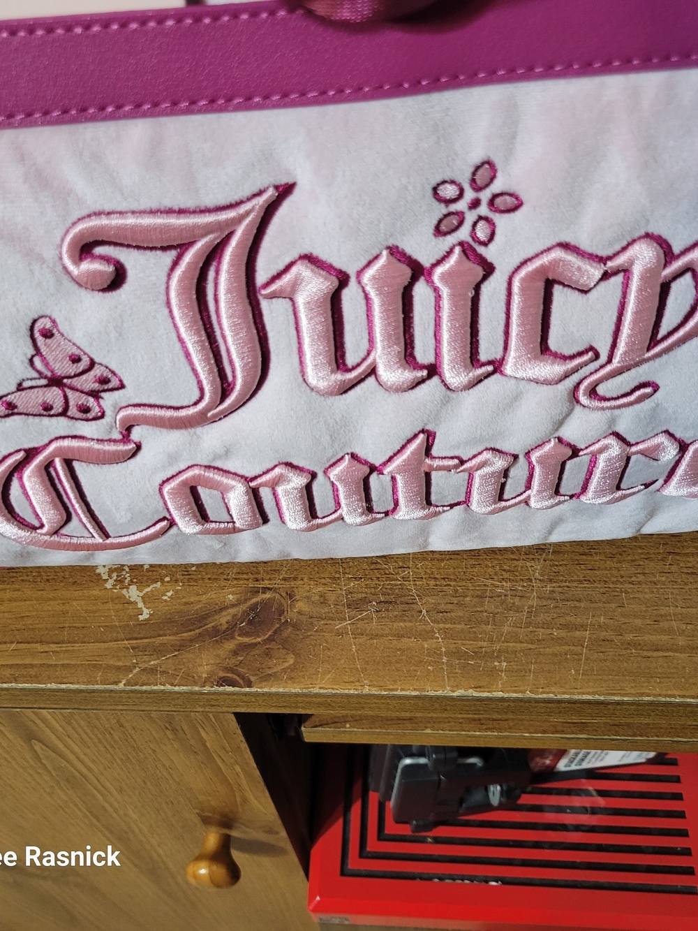 Price Is Firm. Juicy Couture Flamingo Juicy In The Sky Weekender Bag. Nwt. - Picture 3 of 6
